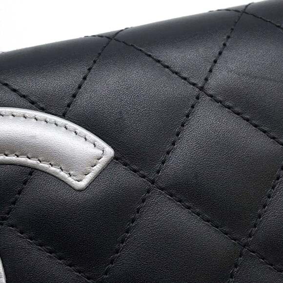 CHANEL Black Logo Wallet - Picture 8 of 16